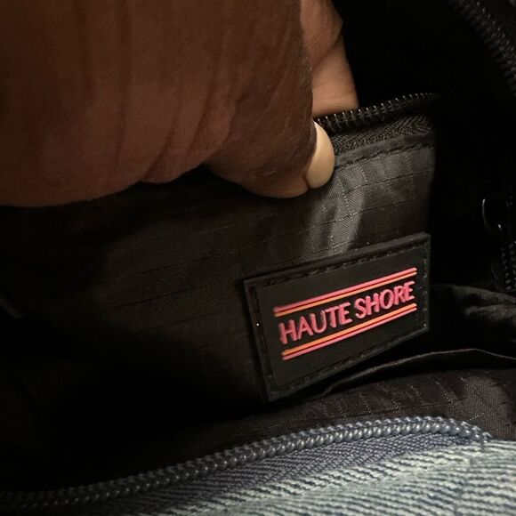 Haute Shore - Jeri York Crossbody, Blue Denim - Picture 9 of 9